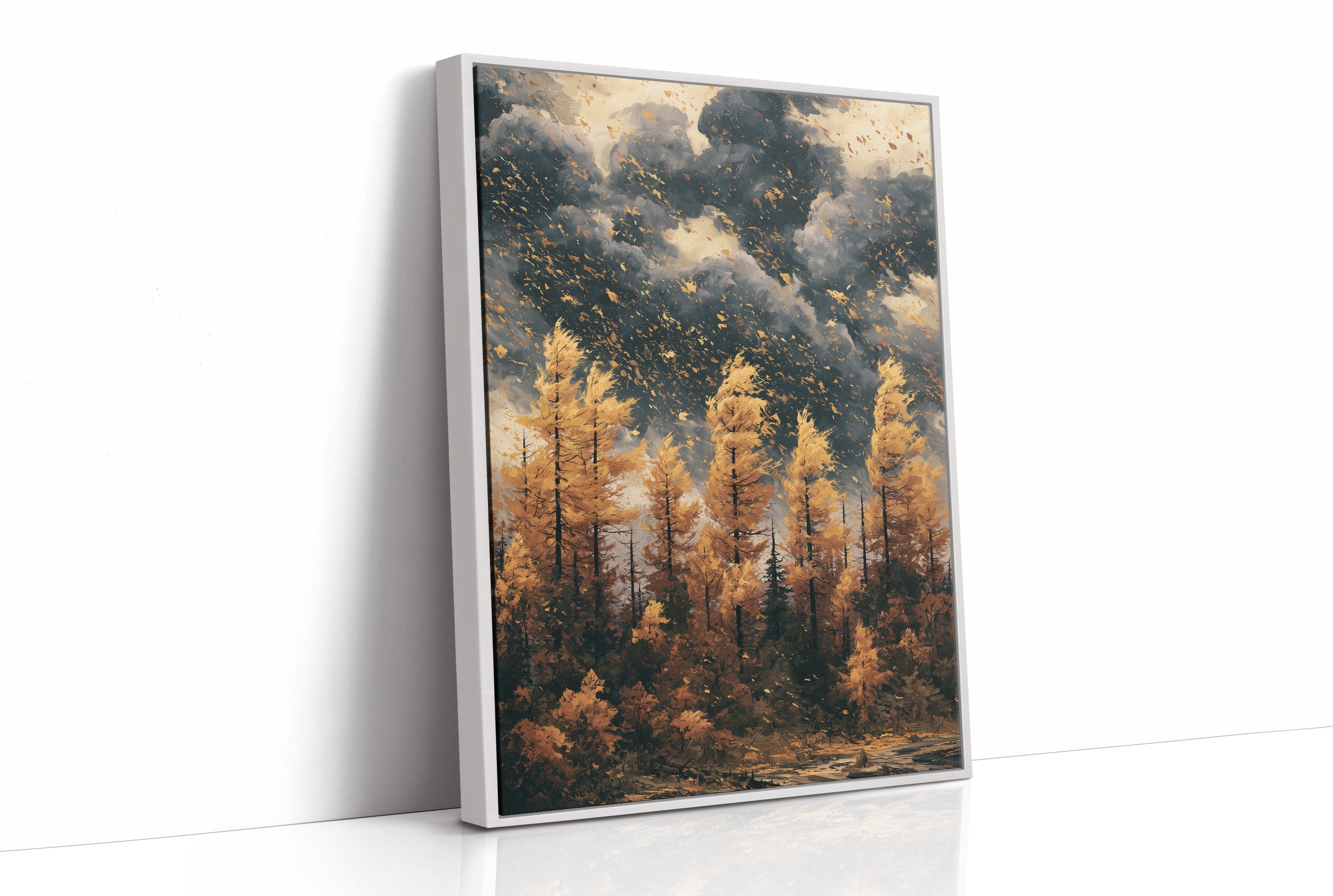 Tall Pines Against the Gathering Storm