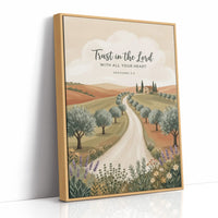 Trust in the Lord: Tuscan Olive Grove Villa