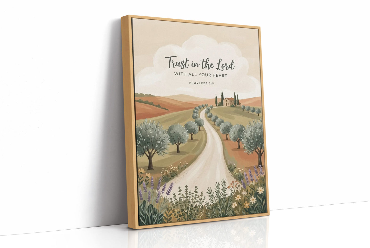 Trust in the Lord: Tuscan Olive Grove Villa