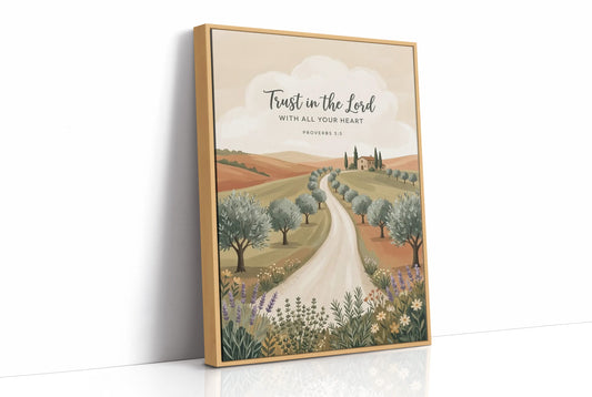 Trust in the Lord: Tuscan Olive Grove Villa