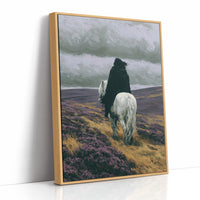 Rider on the Windswept Moor