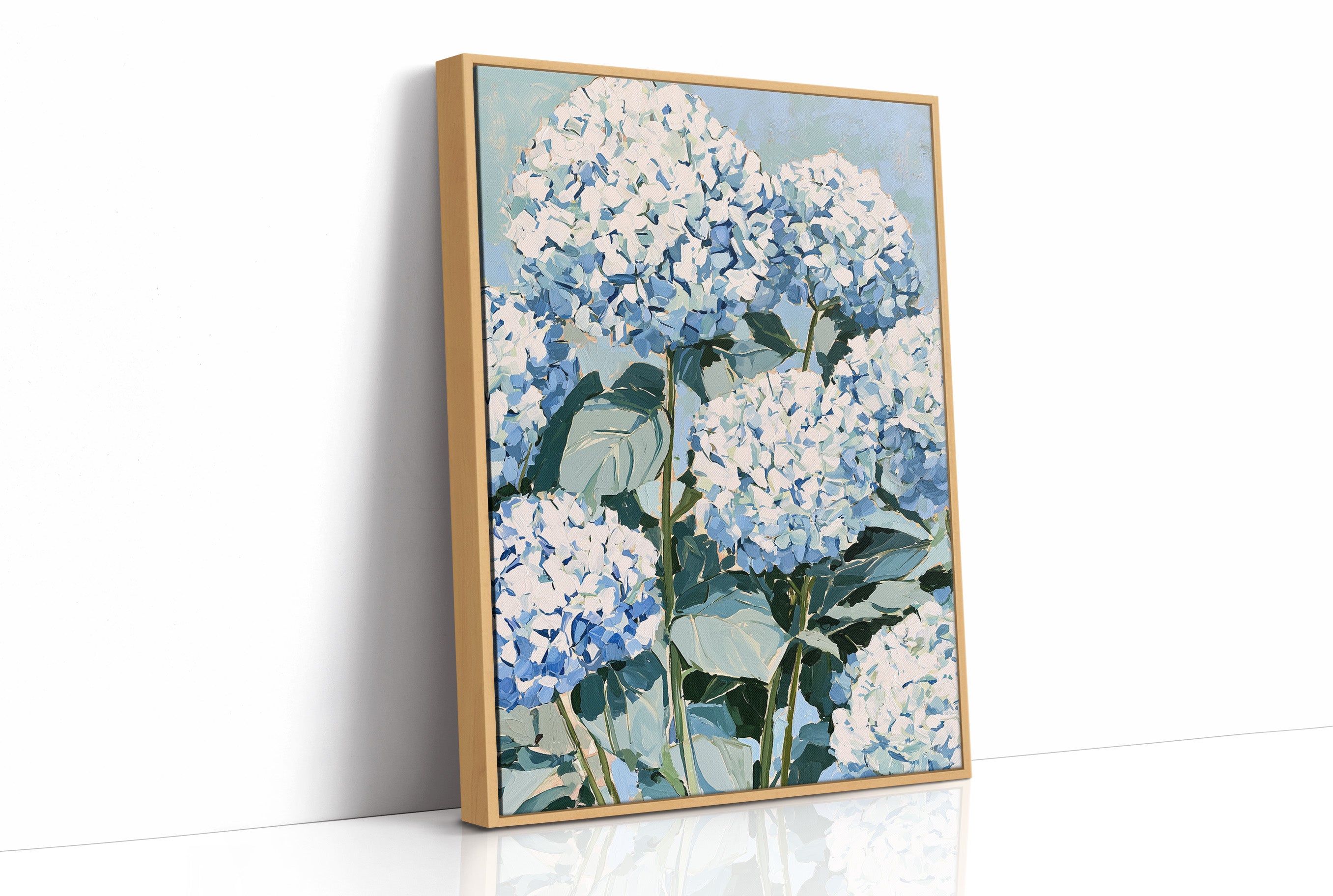 Blue Hydrangea Impression
