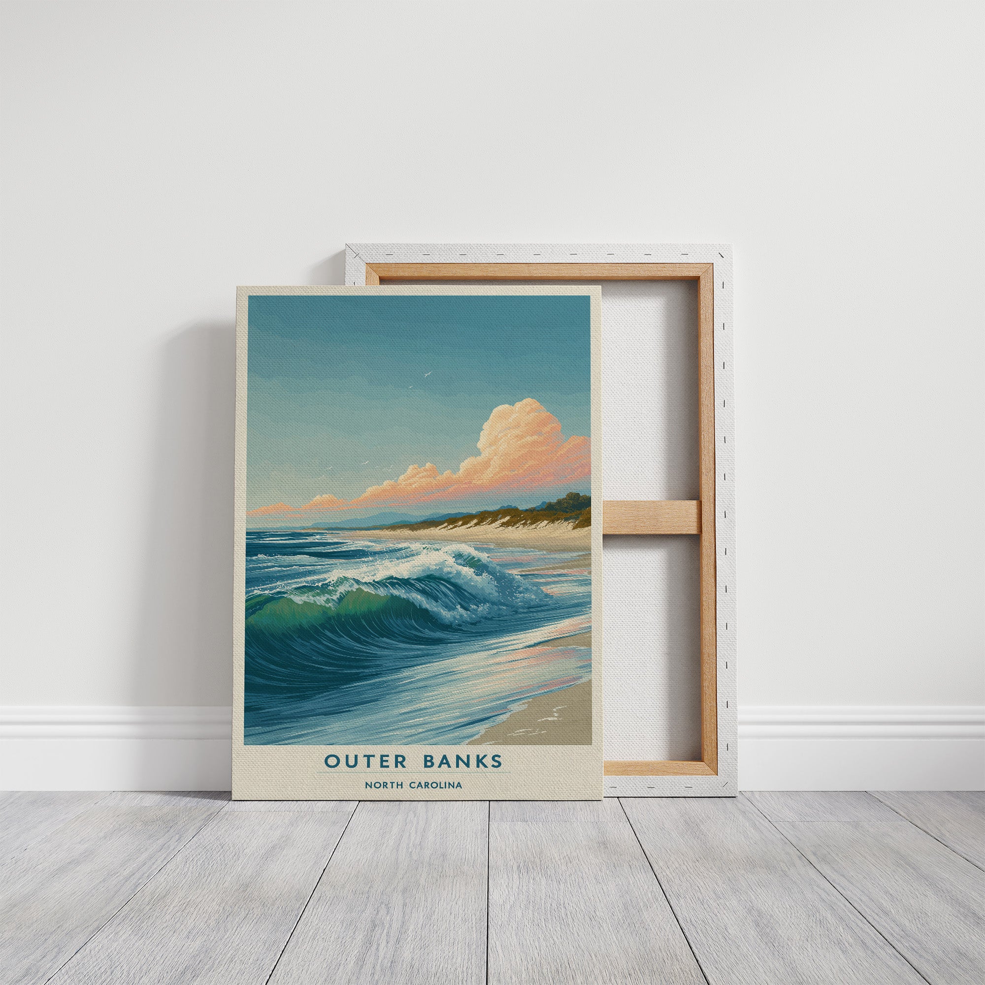 Coastal Whispers Catch Golden Hour