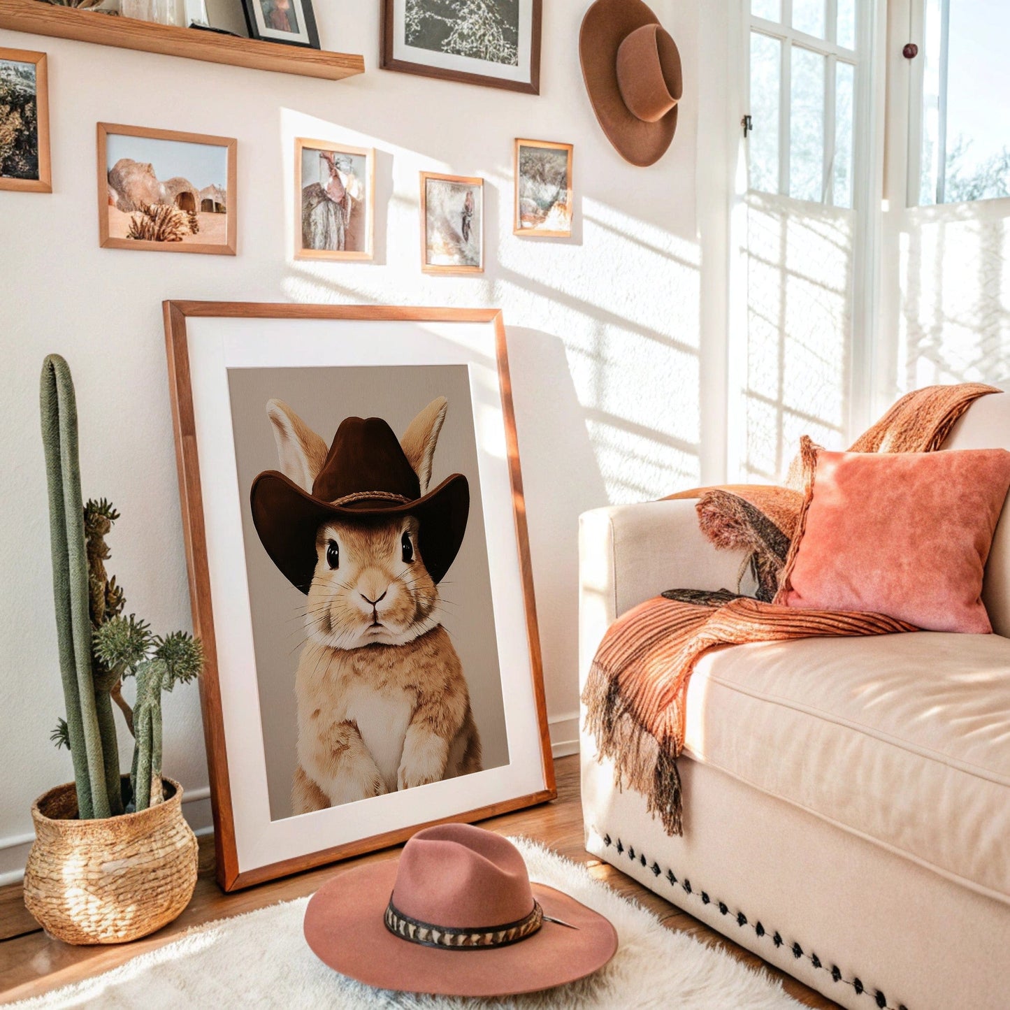 Ranch Hand Bunny Takes The Lead