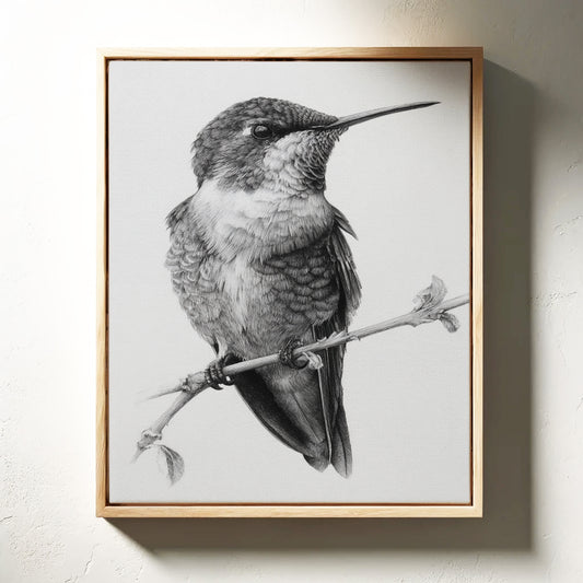 The Stillness of Feathered Grace