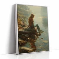 Shoreline Secrets At Golden Hour