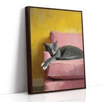 Afternoon Nap in Lemon Light