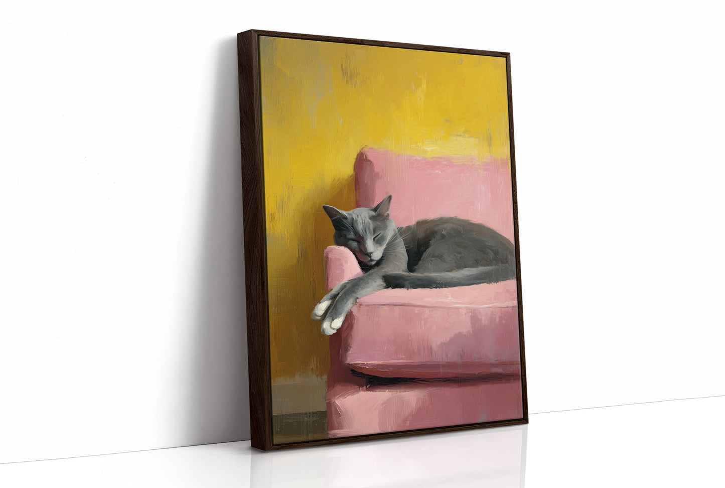 Afternoon Nap in Lemon Light