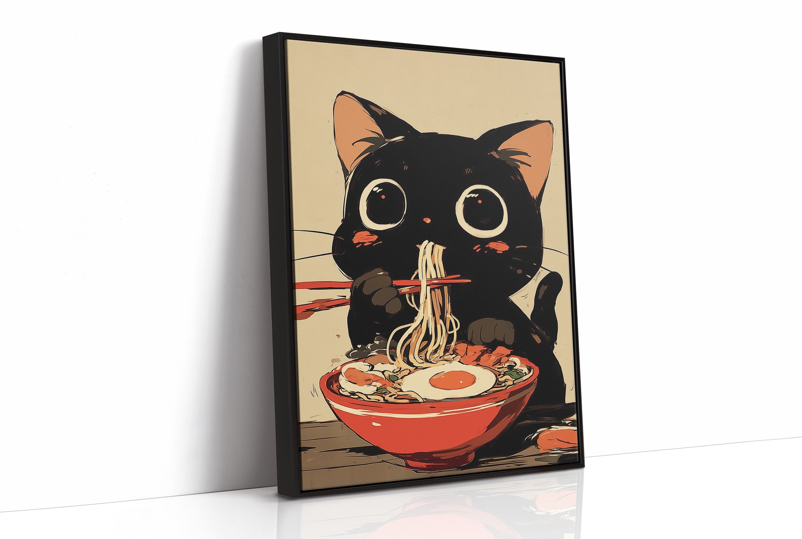 Midnight Snack With Wide Eyes