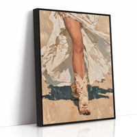 Dust On Cream Cowboy Boots
