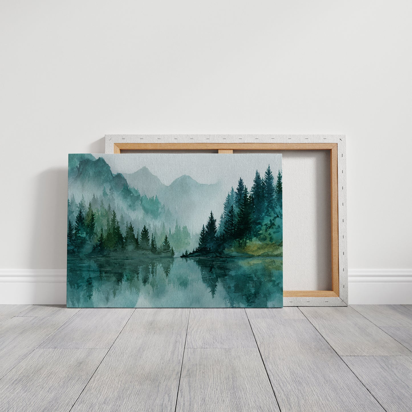 Mist Kisses the Forest's Edge