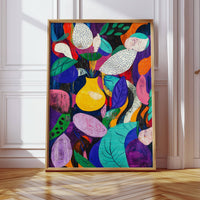 Yellow Vase Dances With Color