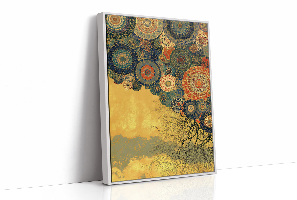 Golden Mosaic Tree of Life