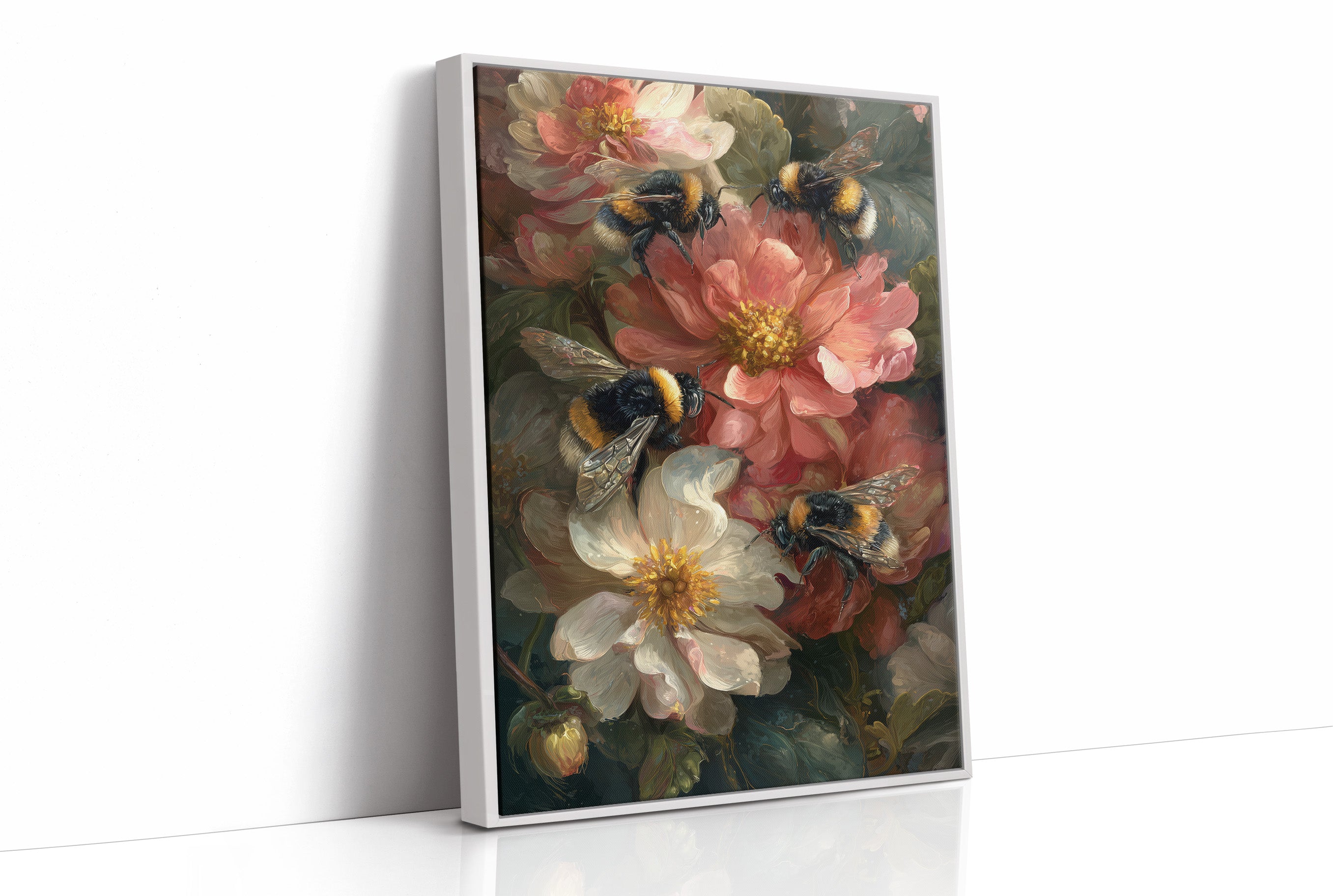 Peonies Hum With Golden Wings