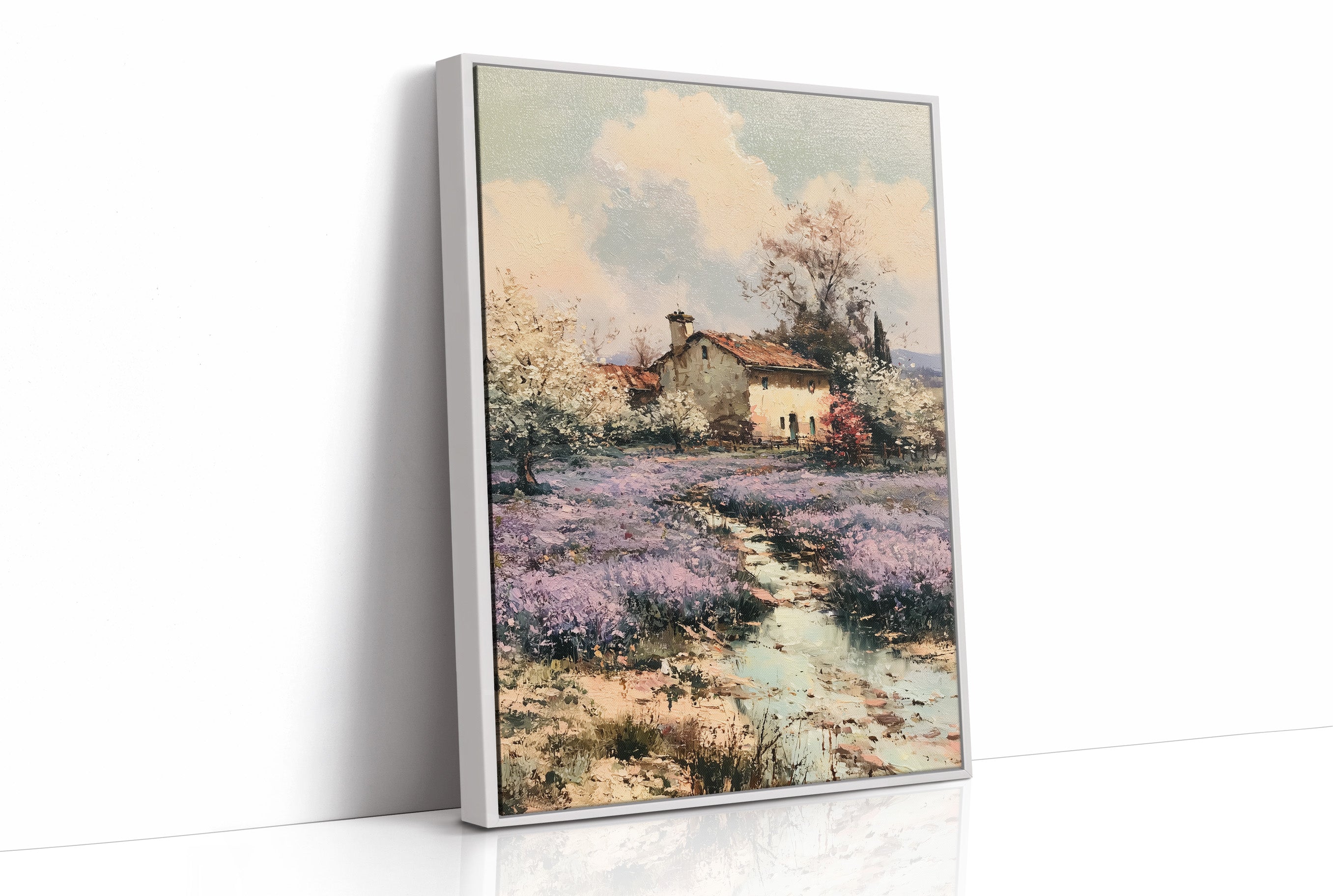 Blossoms and Lavender at the Farmhouse