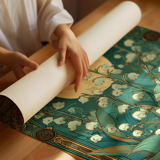 Moonlit Bells Under Starry Arch