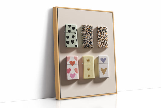 Lighters, Hearts and Leopard Print