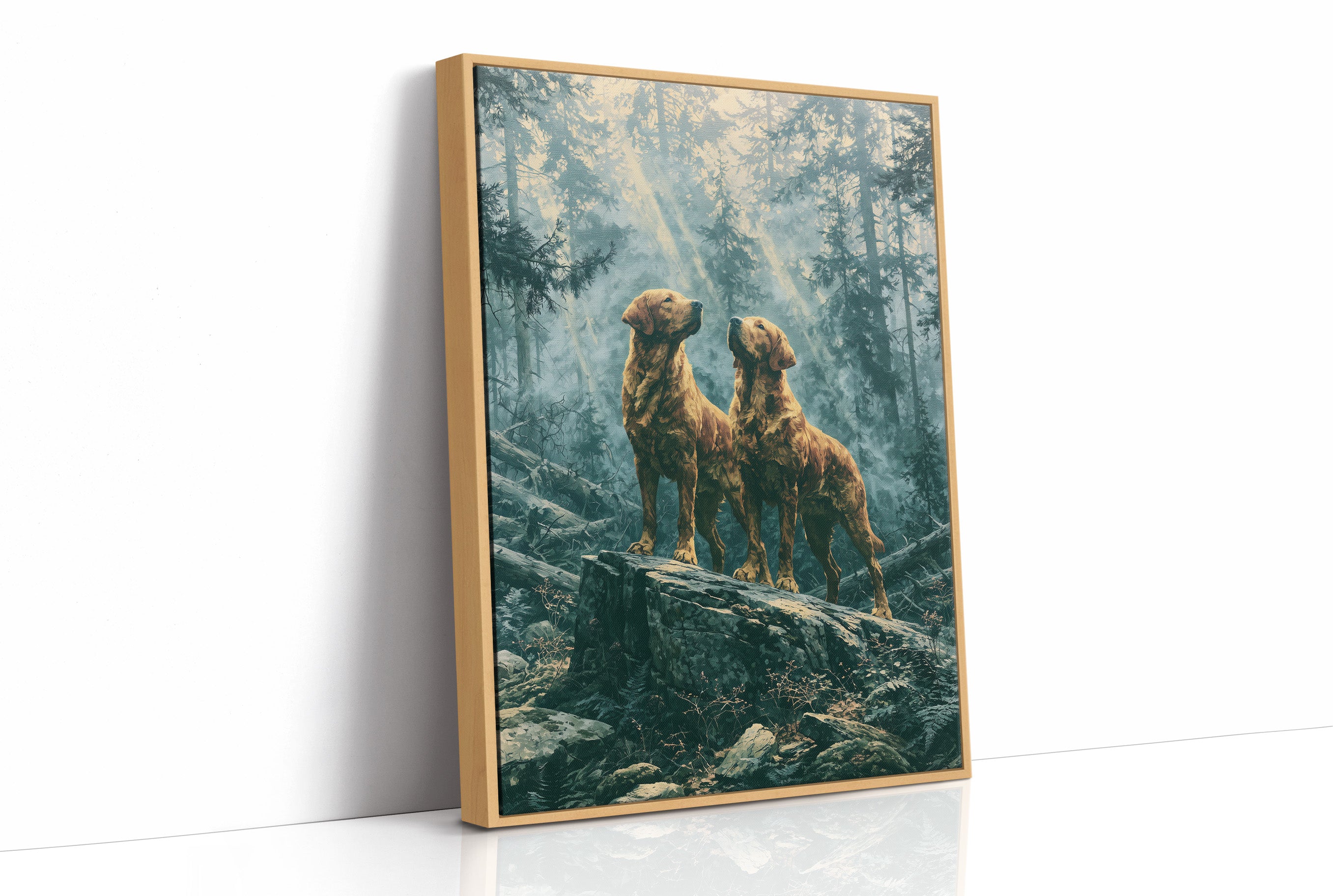 Retrievers in the Light Rays: Forest Sentinels