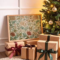 Vintage Blooms Meet Holiday Light