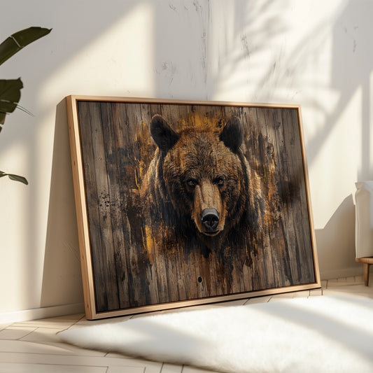 Ancient Forest Holds Bear's Gaze