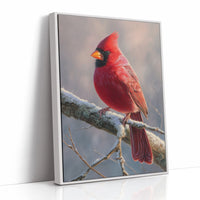 Winter's Scarlet Gift Brings Joy