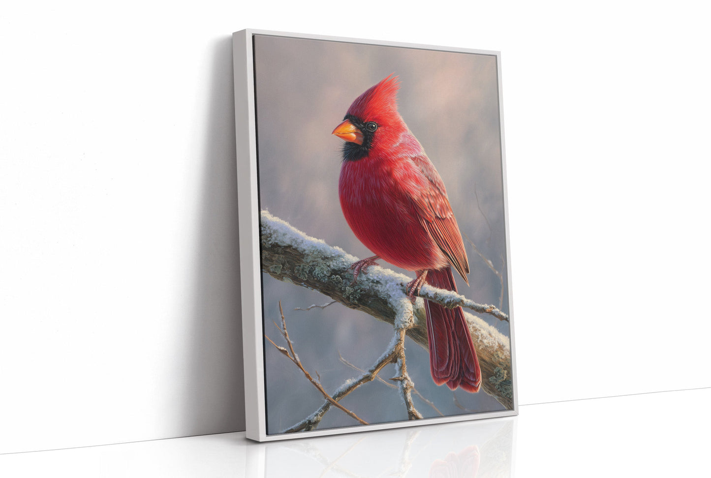 Winter's Scarlet Gift Brings Joy