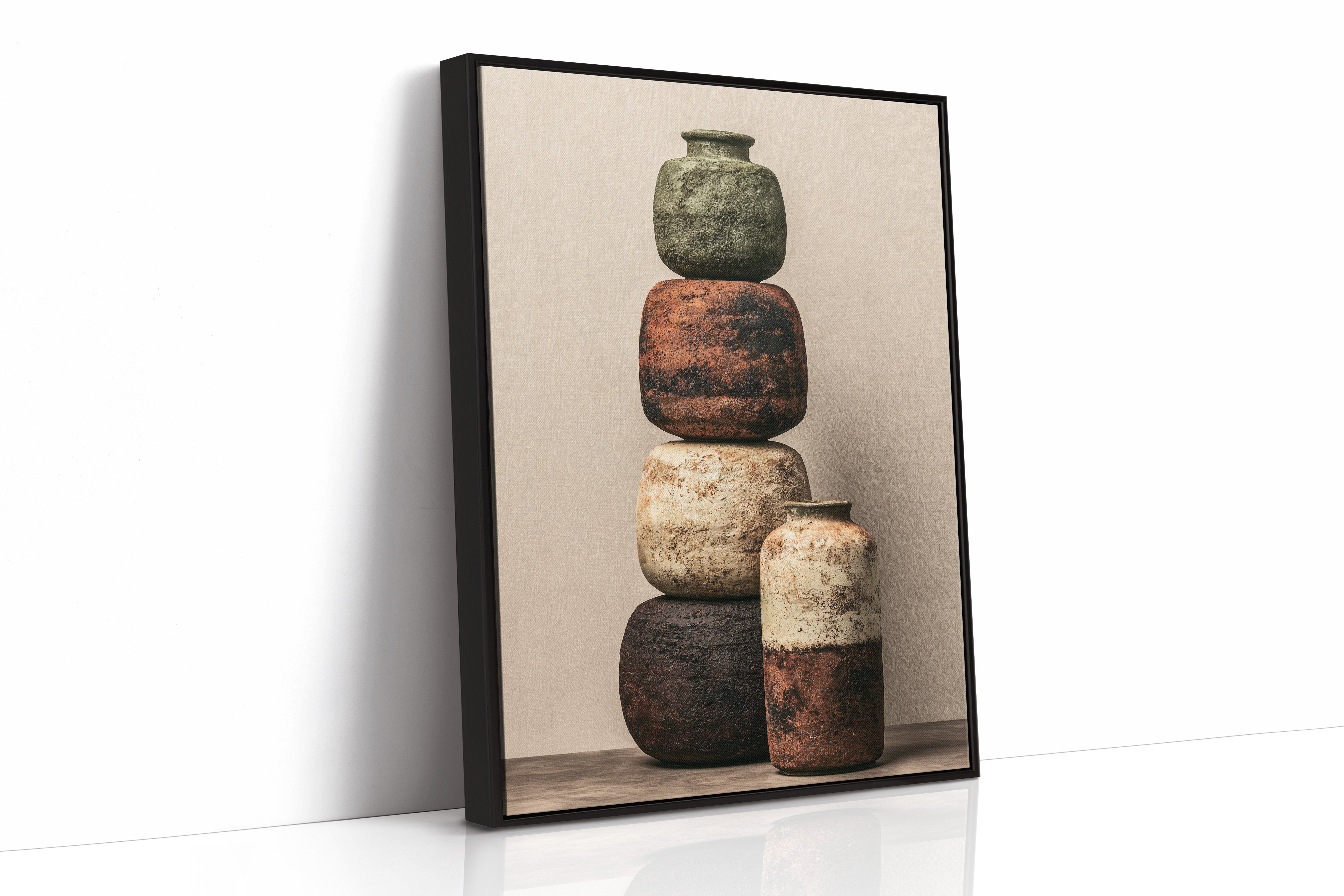 Stacked and Weathered: The Vessel Tower and Its Companion Jar