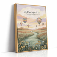 Delight Yourself in the Lord: Hot Air Balloon Meadow