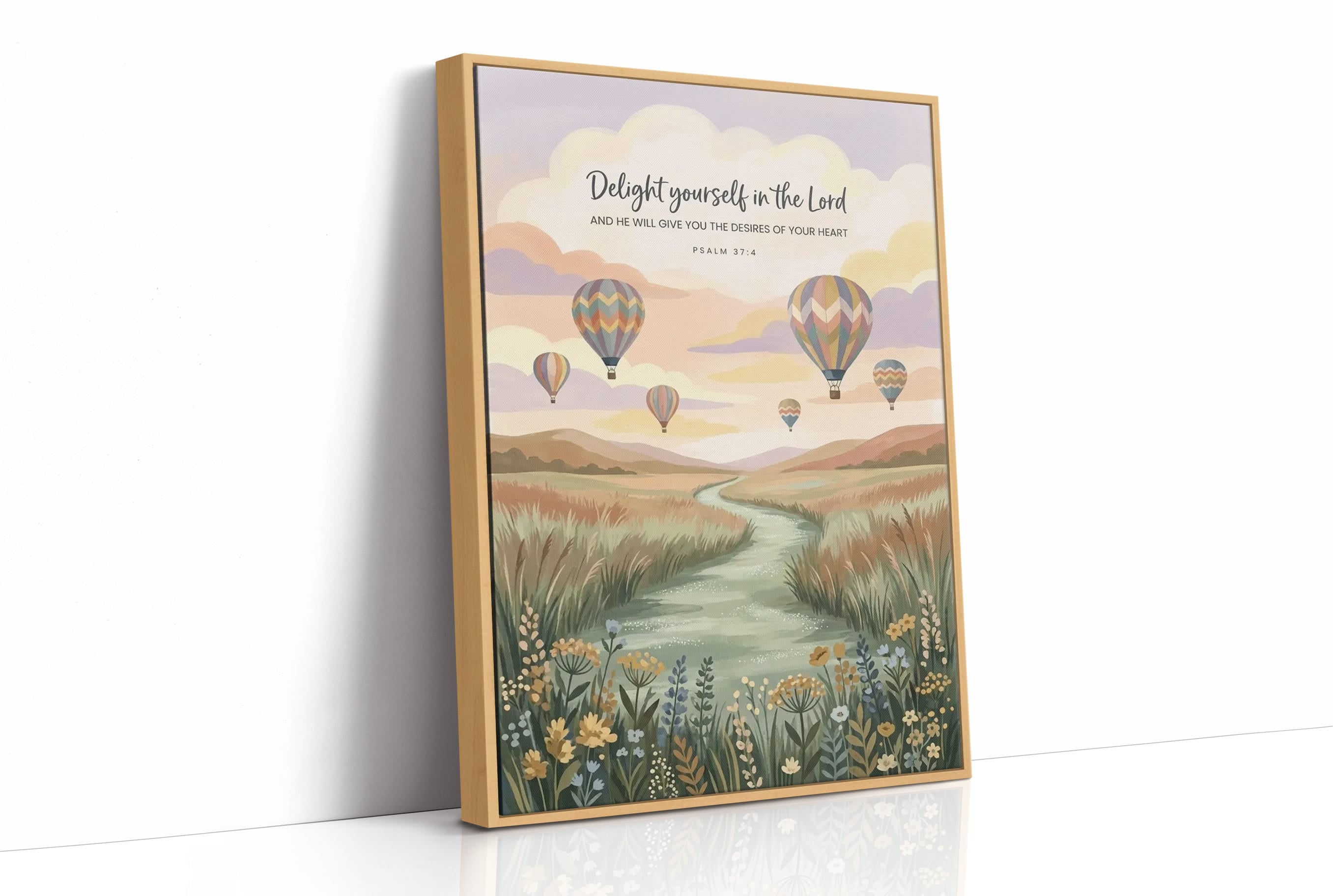 Delight Yourself in the Lord: Hot Air Balloon Meadow