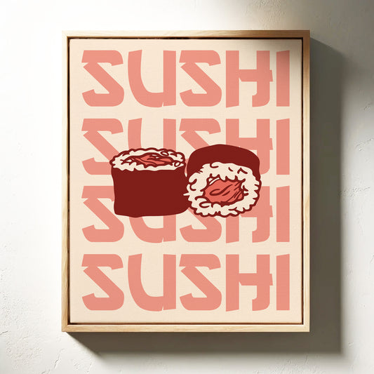 Fresh Rolls Dance In Coral Light