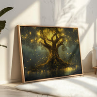 Ancient Light Dances Through Branches