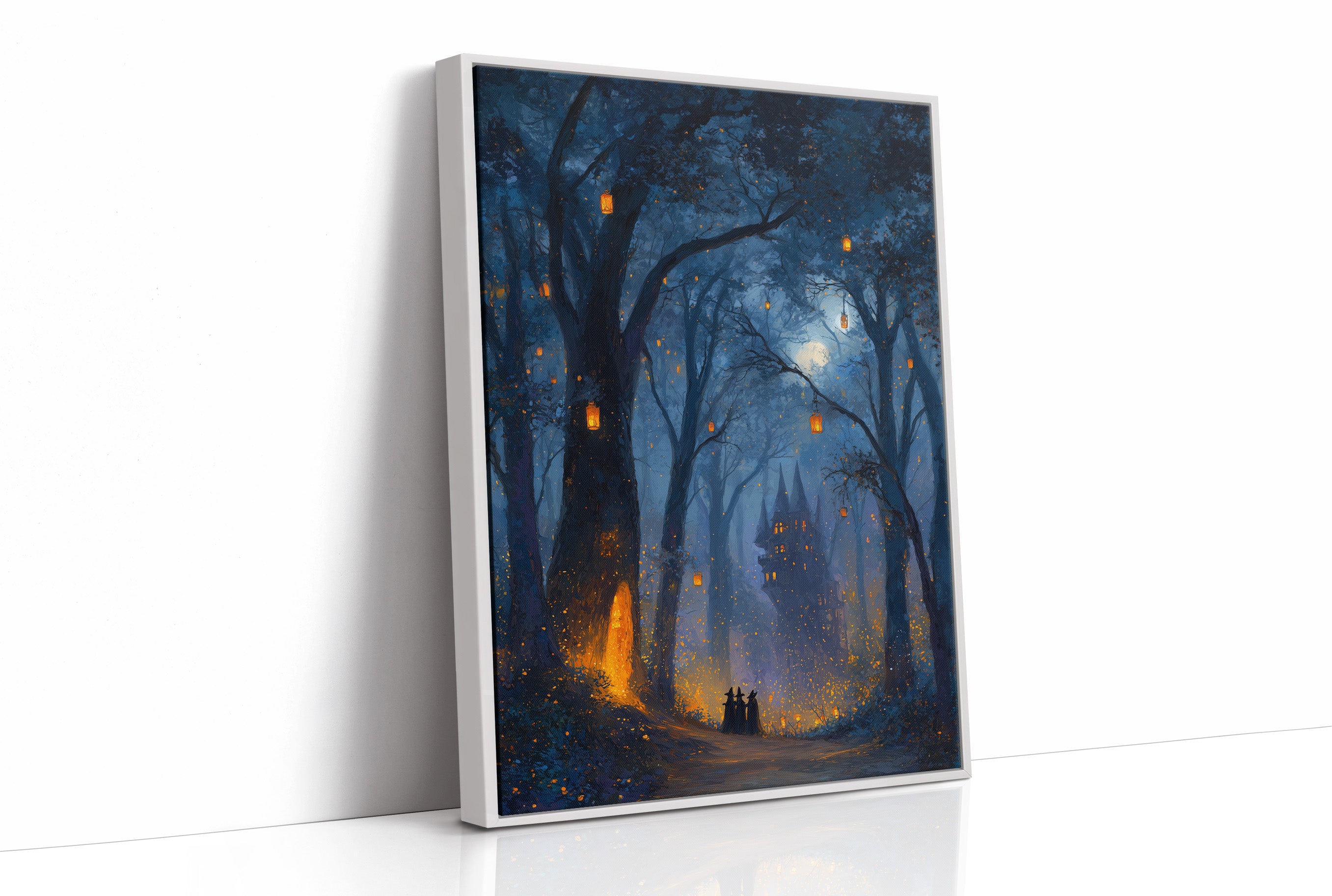 Lanterns Guide Midnight Wanderers Home