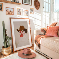 Ranch Hand Rooster Tips His Hat
