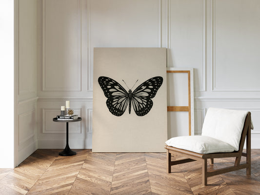 Monarch in Ink and Silence
