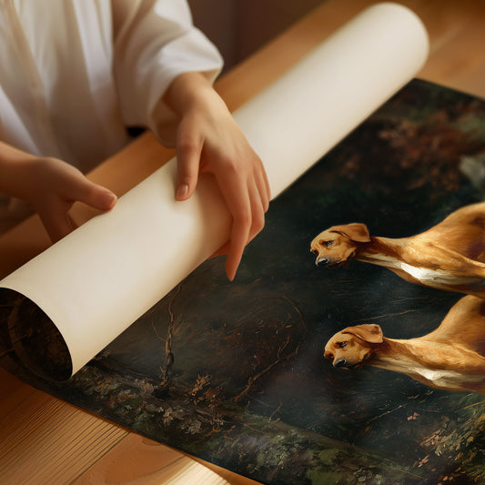 Loyal Companions Await The Hunt