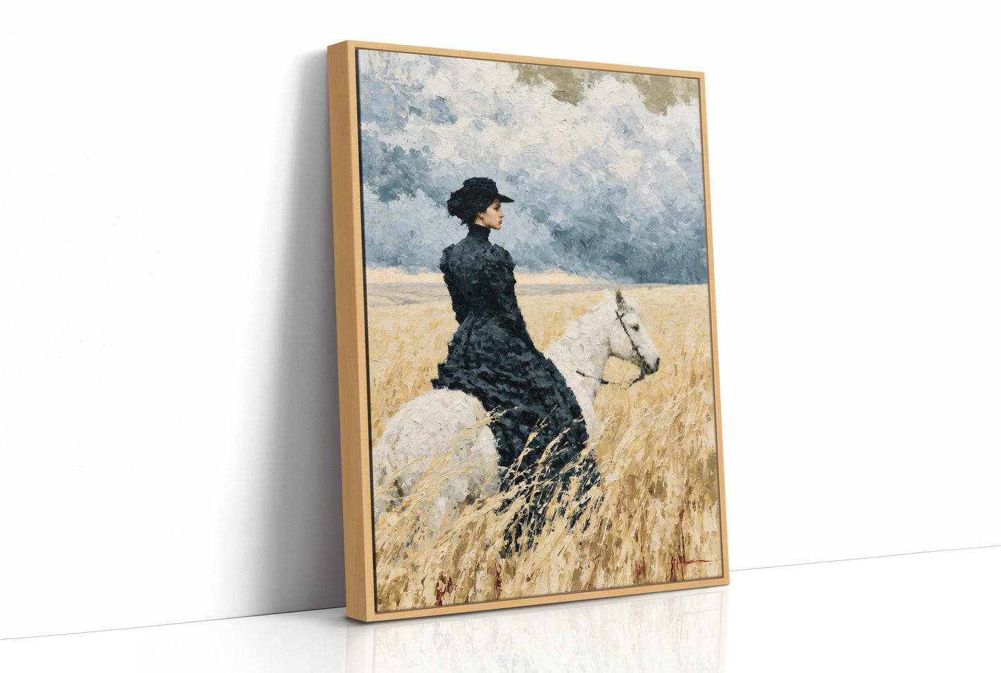 Rider Against the Wheat