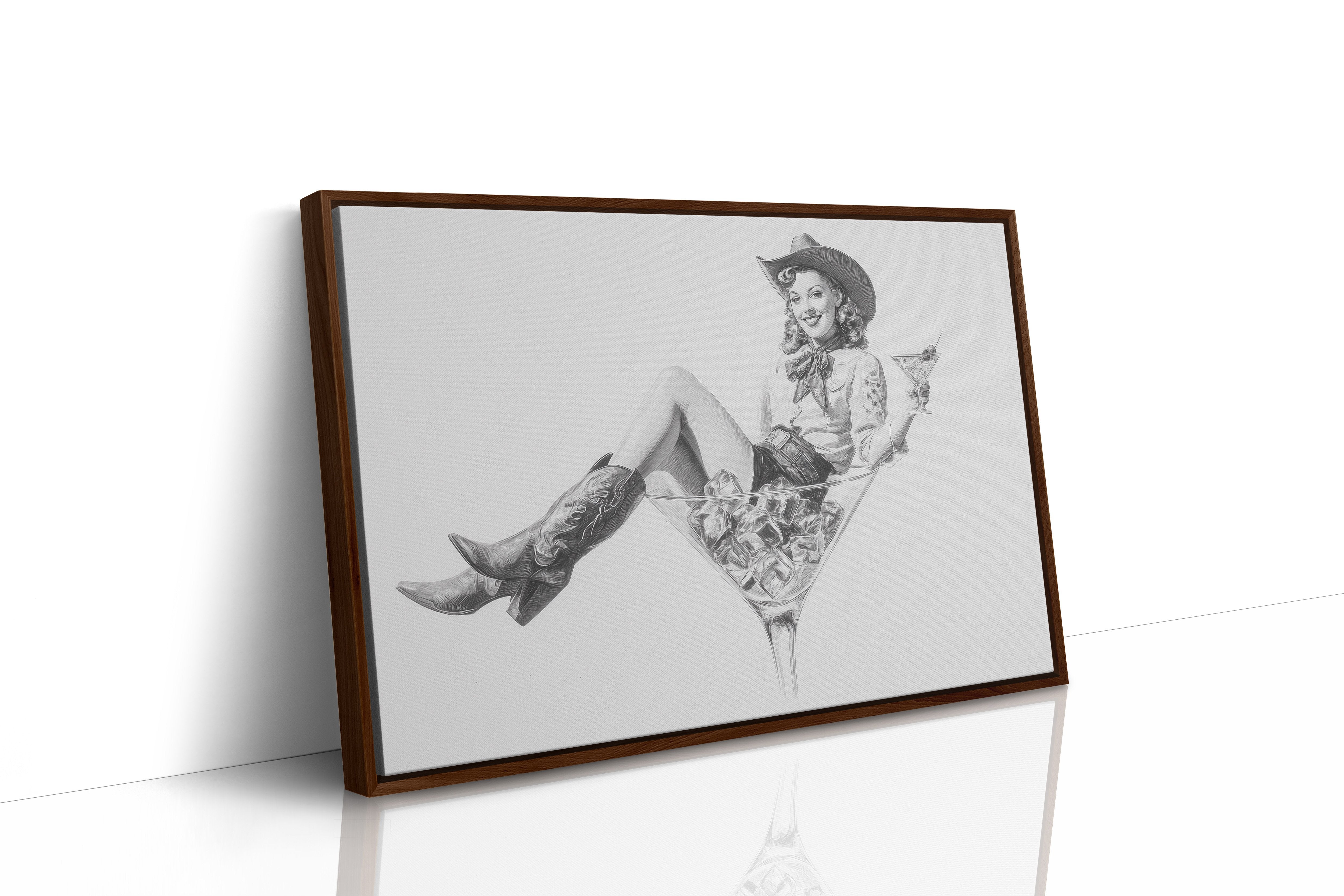 Cocktail Hour In Western Style