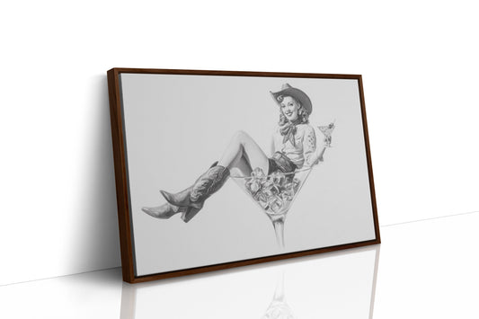 Cocktail Hour In Western Style