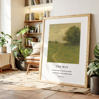 The Way Pathway Psalm 16 Landscape