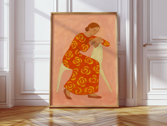 Marigold Dress On Sunday Afternoon