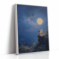 Moonlit Perch Beyond Mortal Shores