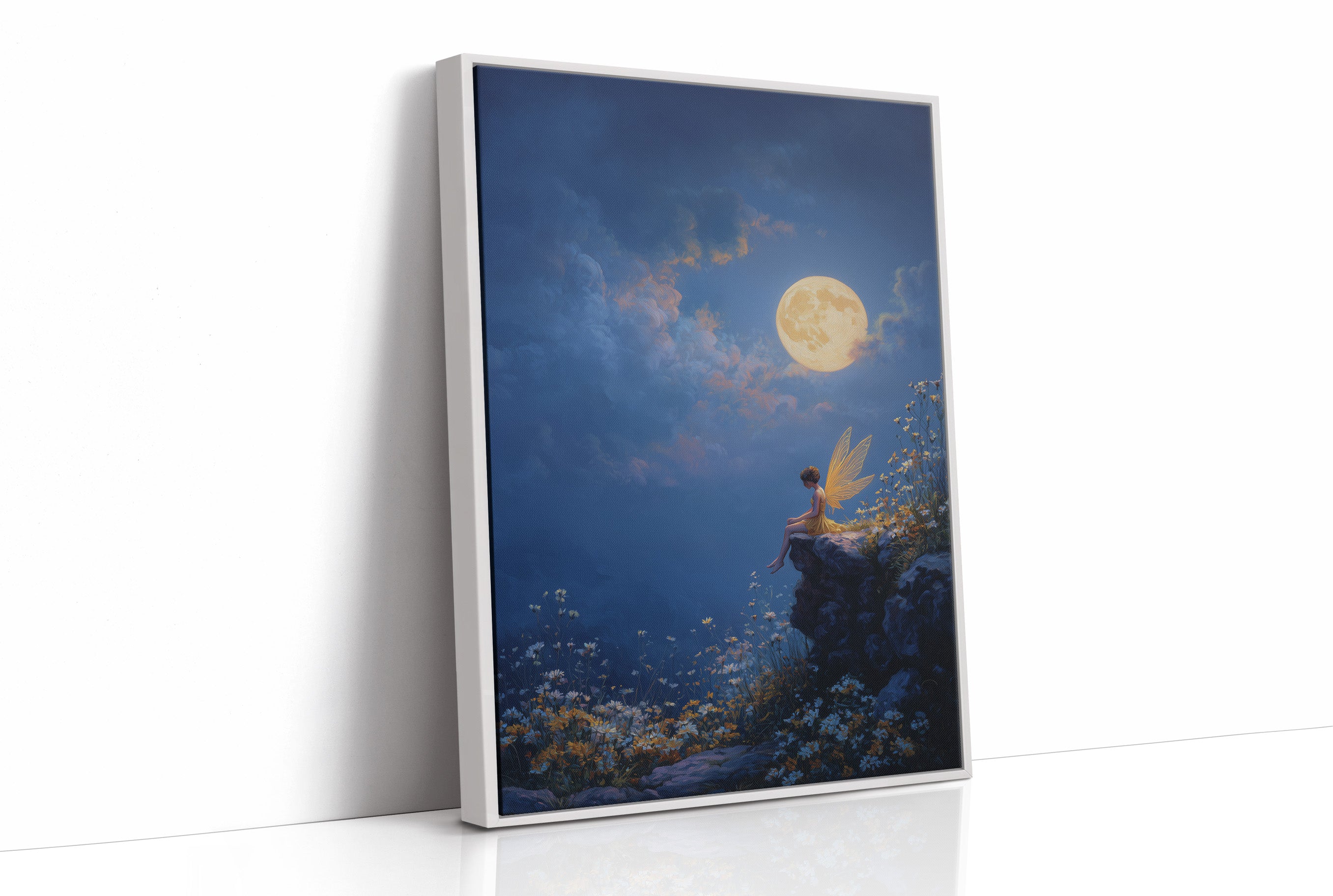 Moonlit Perch Beyond Mortal Shores