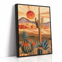 Desert Bloom At First Light