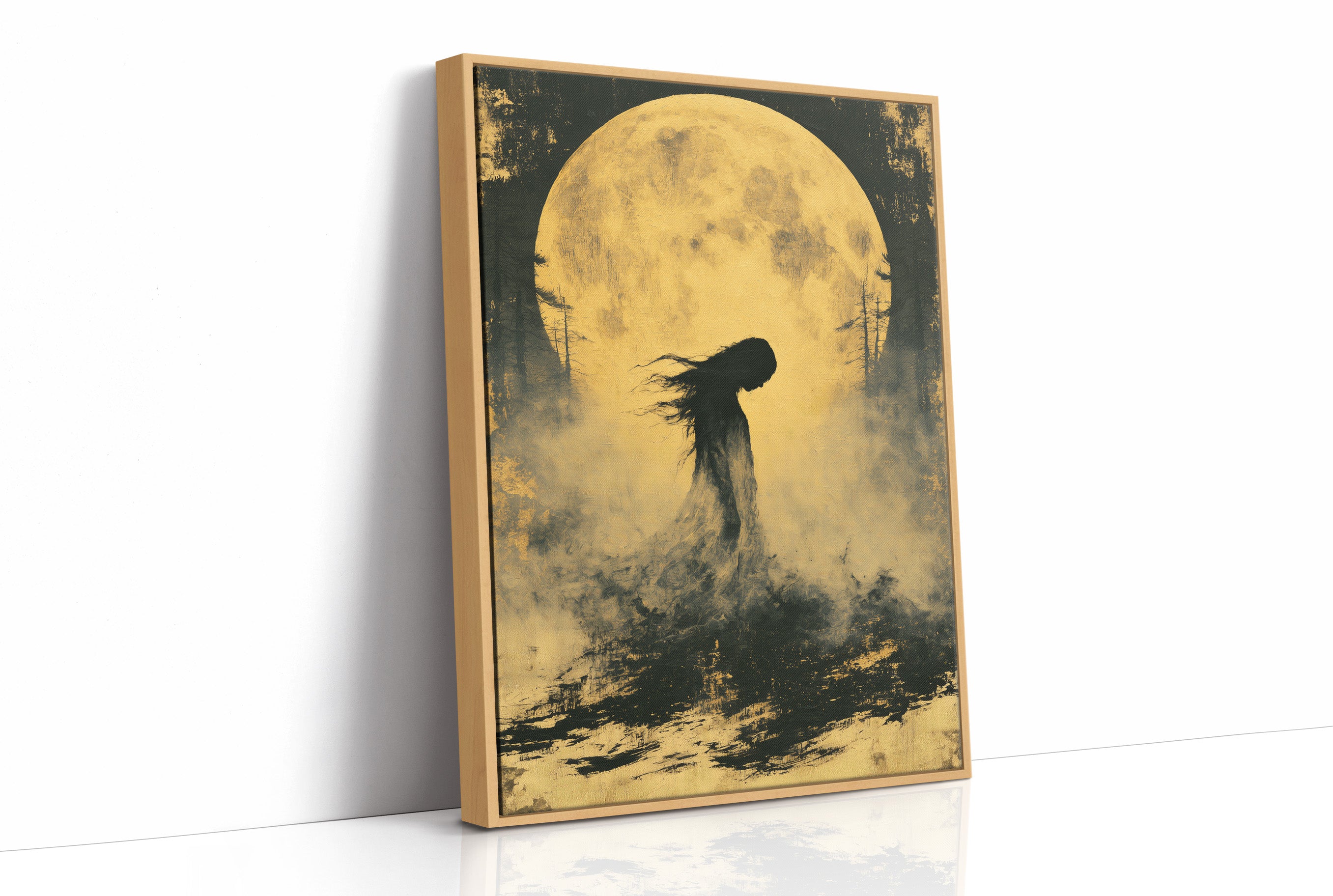 Windswept Under the Golden Moon