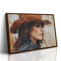 Rust Hat Against Faded Memory