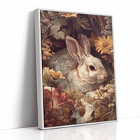 Autumn Blooms Hide Gentle Watcher