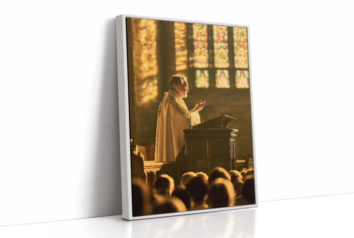 Golden Hour Cathedral Sermon
