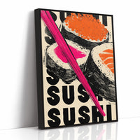 Bold Flavors Dance In Pink Light