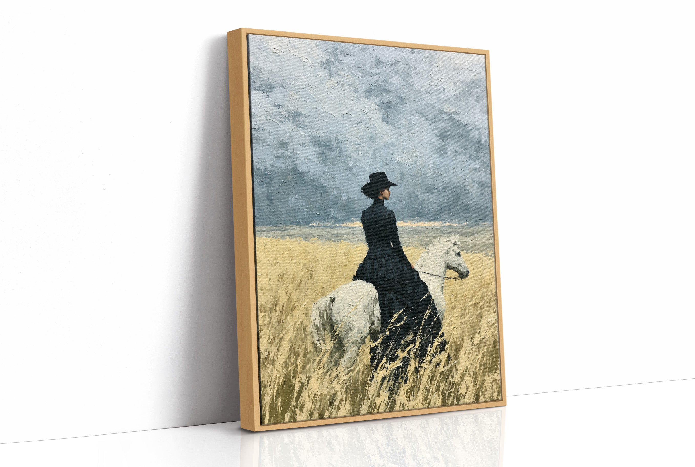 Wheat Field, Watching Back