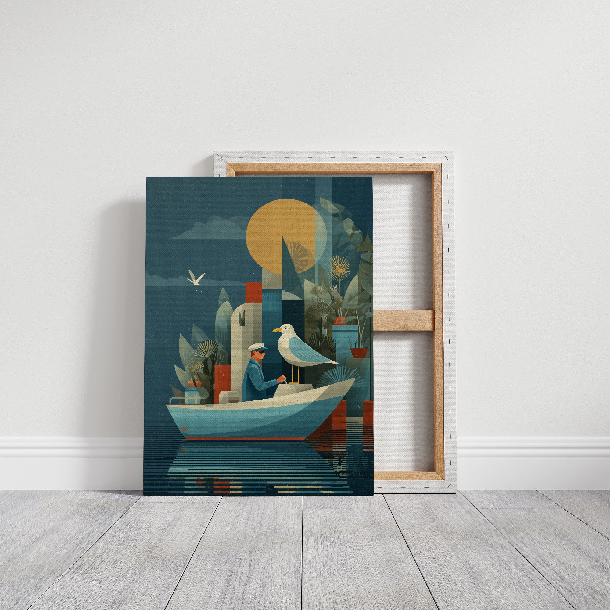 Captain and the Great Gull